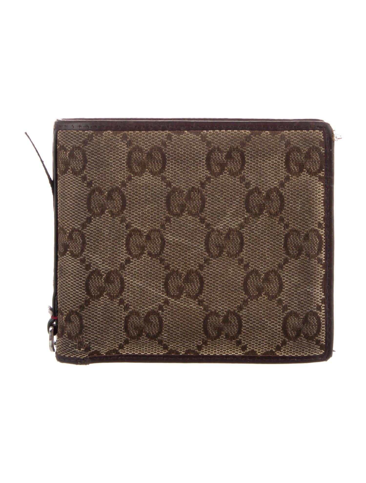 Gucci Canvas Printed Wallet