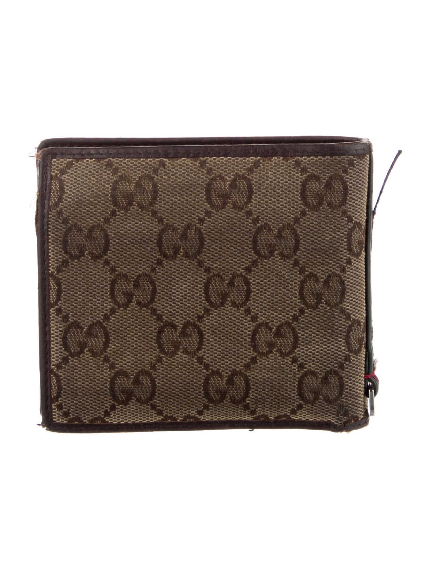 Gucci Canvas Printed Wallet
