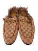 Gucci GG Canvas Canvas Slippers