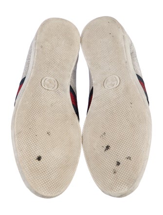 Gucci Sylvie Web Accent Glitter Sneakers