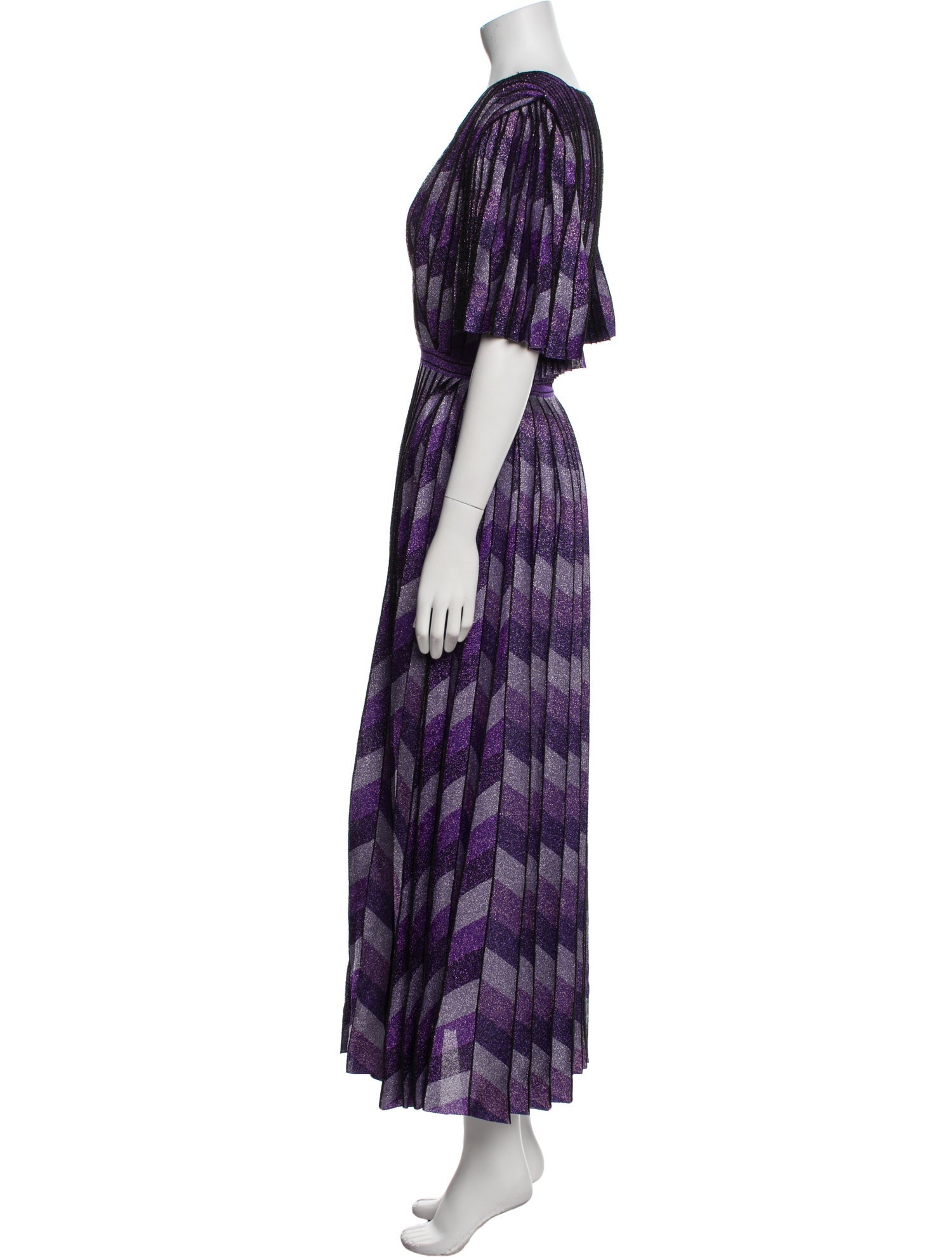 Gucci Printed Long Dress w/ Tags