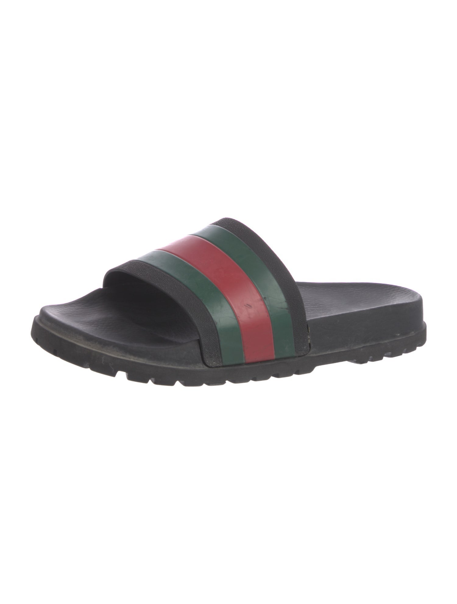 Gucci GG Supreme Rubber Slides