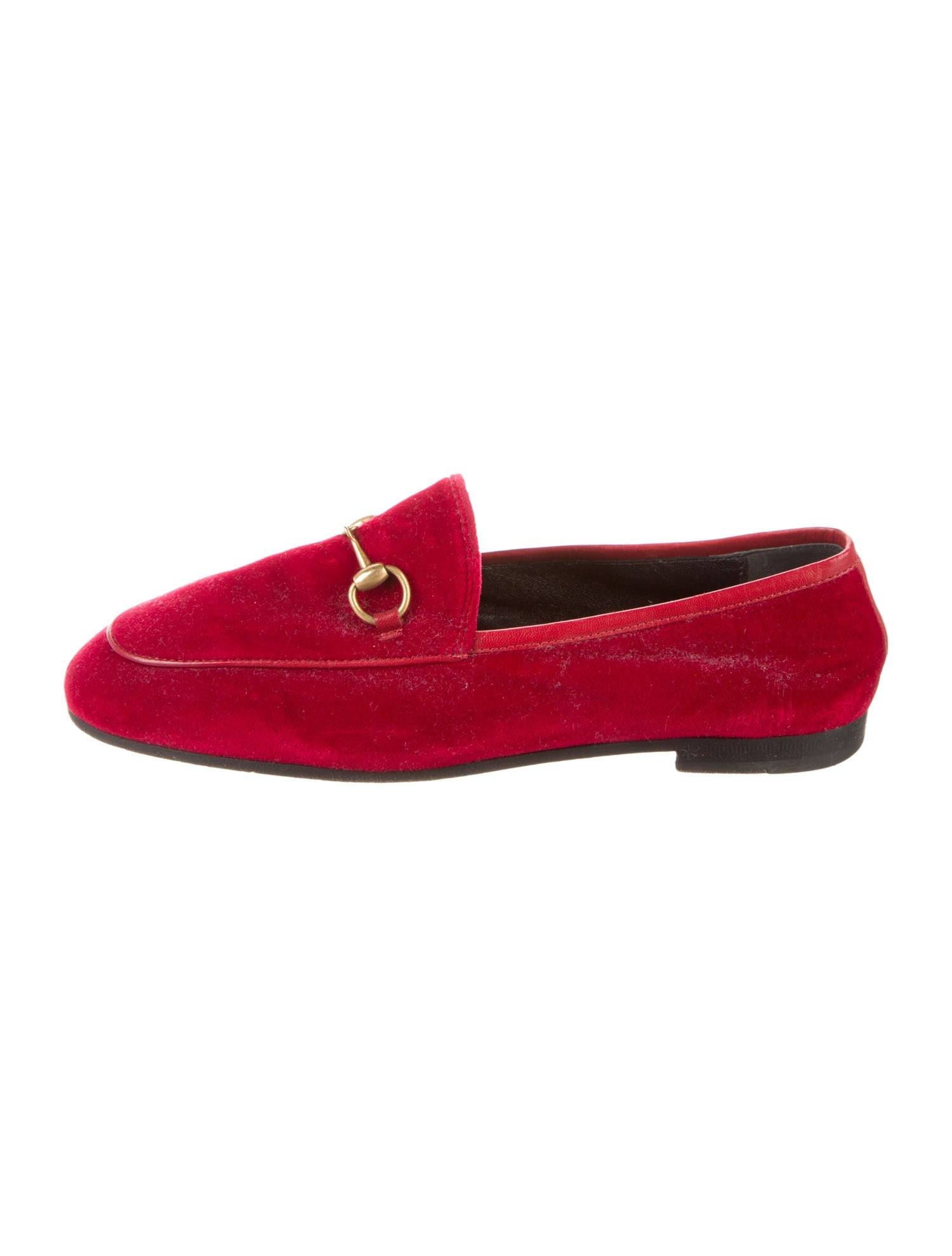 Gucci Velvet Loafers
