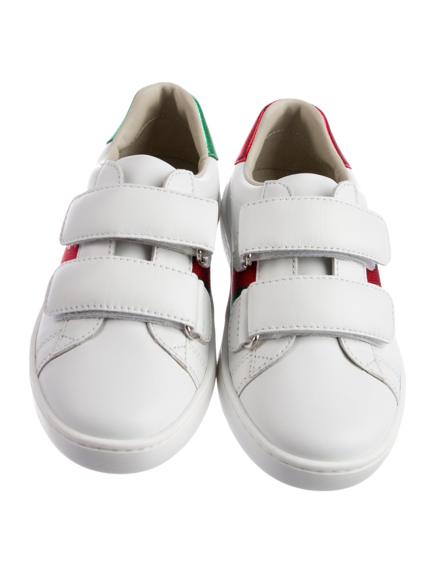 Gucci Toddler Girls' Leather Low Top Sneakers