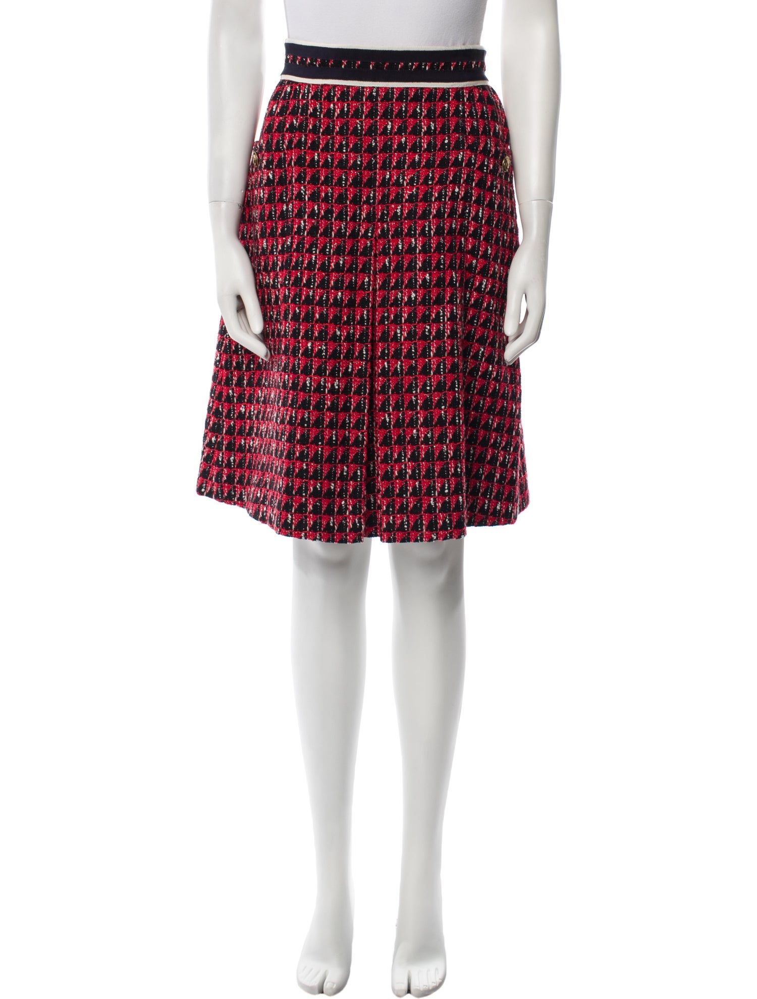 Gucci Printed Knee-Length Skirt