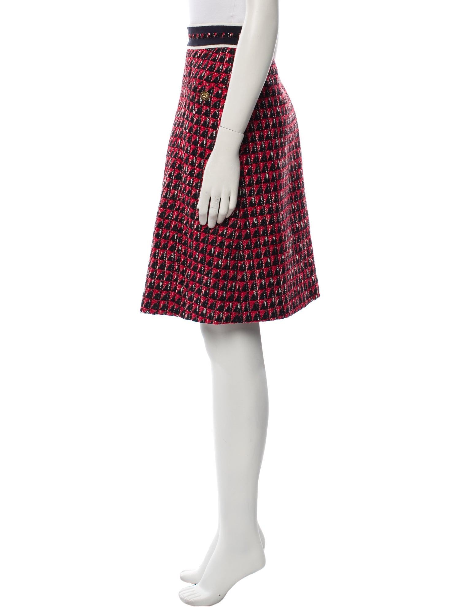 Gucci Printed Knee-Length Skirt