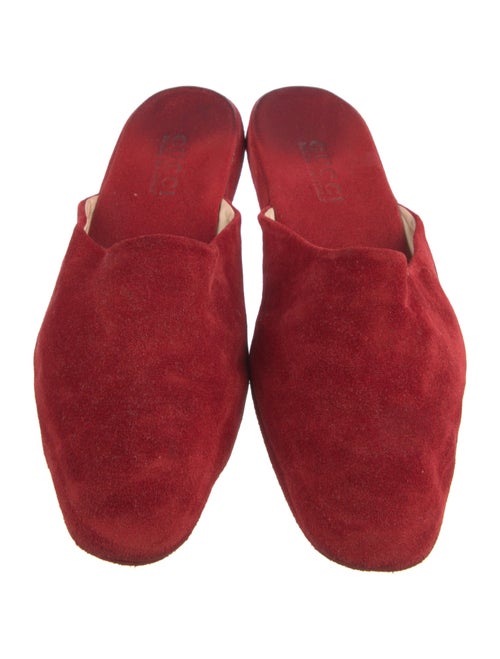 Gucci Suede Mules