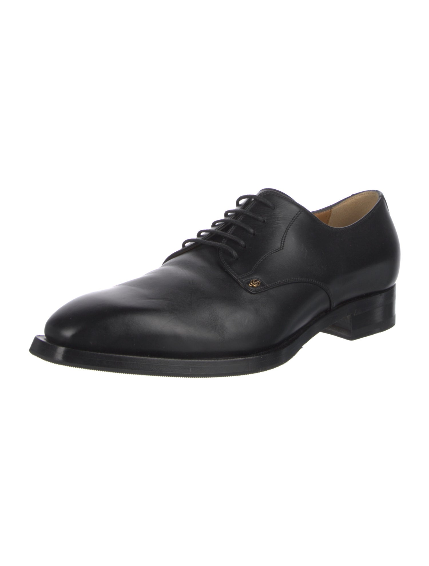 Gucci Leather Derby Shoes