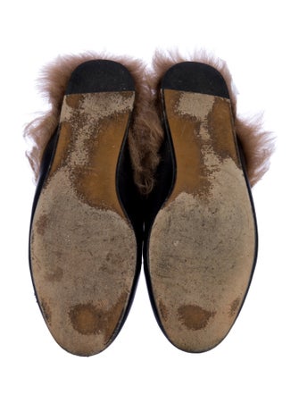 Gucci Horsebit Accent Leather Mules