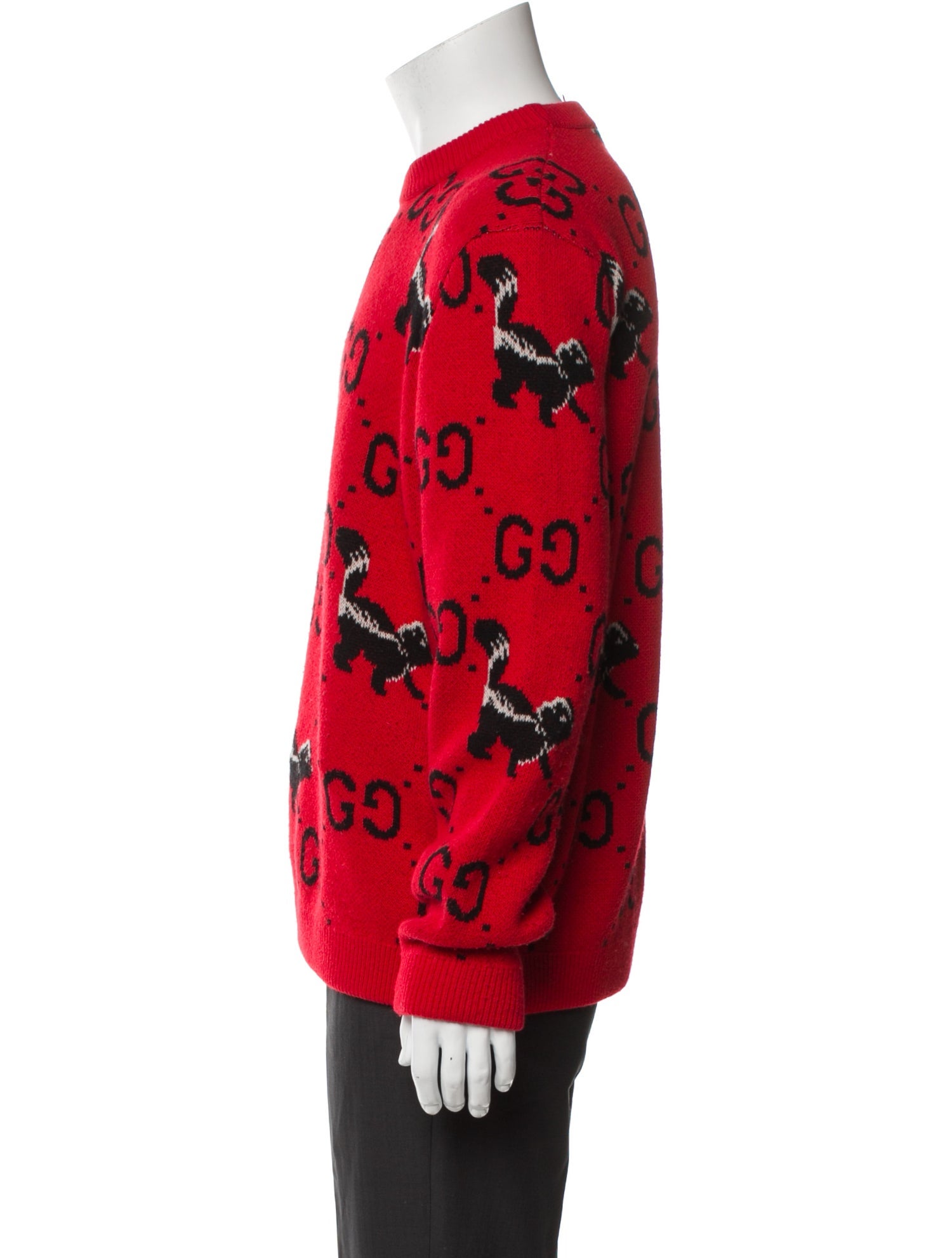 Gucci GG Logo Wool Pullover