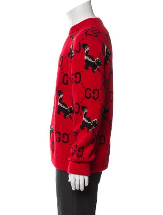 Gucci GG Logo Wool Pullover