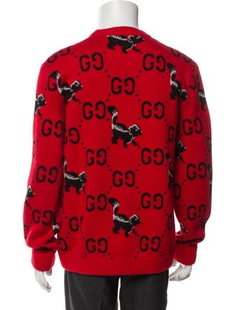 Gucci GG Logo Wool Pullover