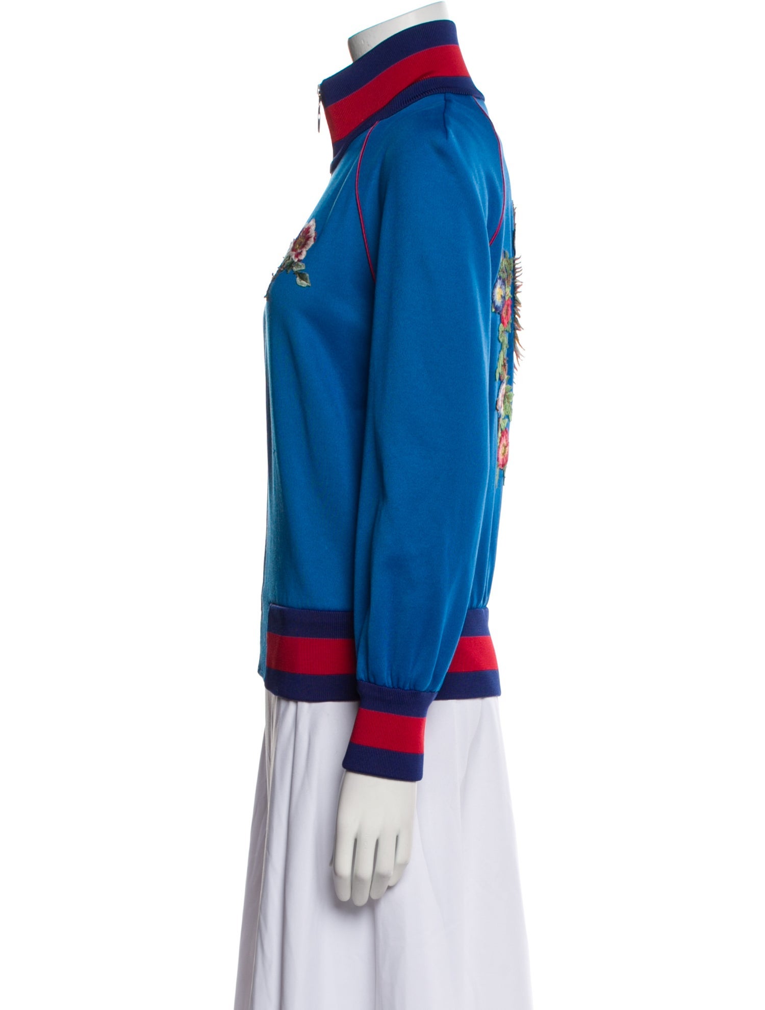 Gucci Graphic Print Bomber Jacket