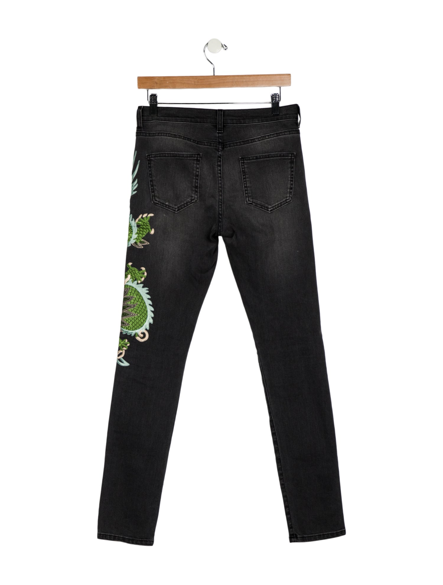 Gucci Mid-Rise Skinny Leg Jeans