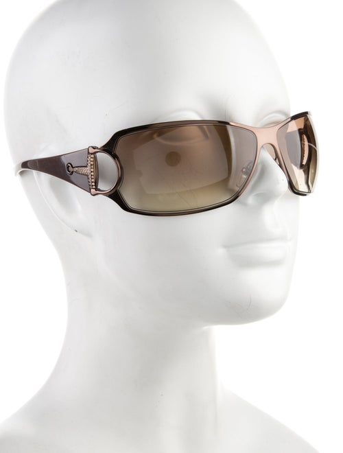 Gucci Shield Gradient Sunglasses