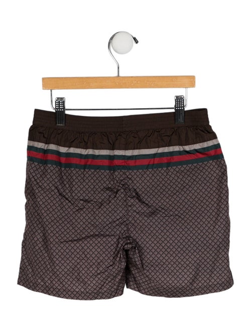 Gucci Boys Pattern Print Trunks