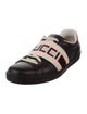 Gucci Leather Colorblock Pattern Sneakers