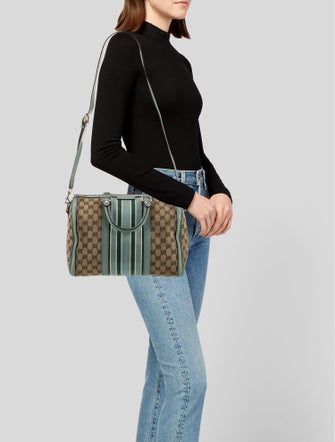 Gucci GG Canvas Top Handle Bag