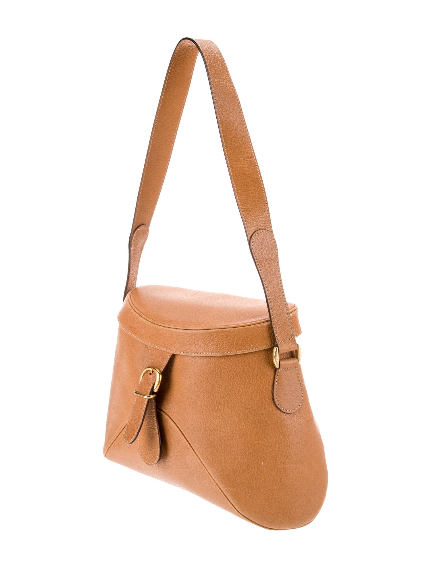 Gucci Leather Shoulder Bag Vintage