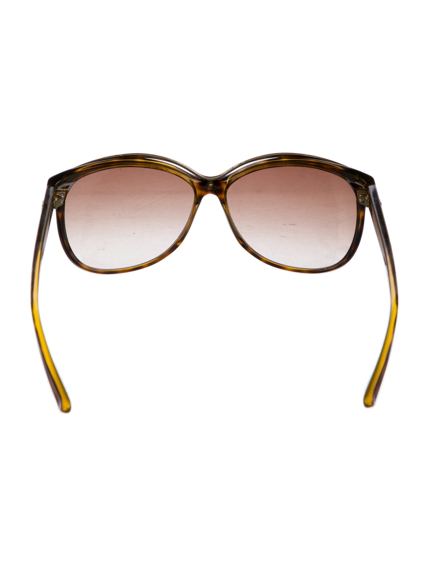 Gucci Web Accent Oversize Sunglasses