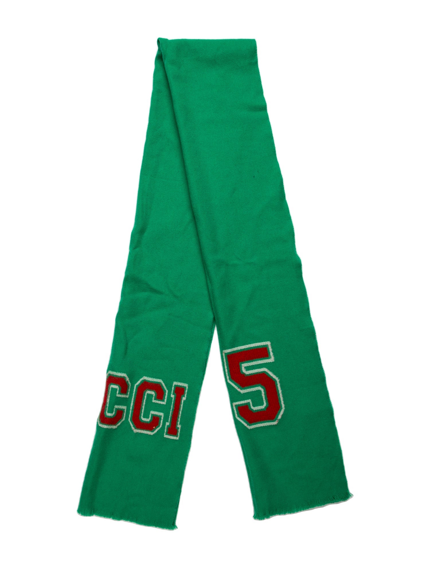 Gucci Baby Alpaca Graphic Print Scarf