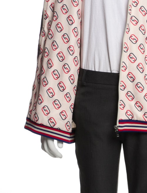 Gucci 2021 Interlocking G Logo Bomber Jacket