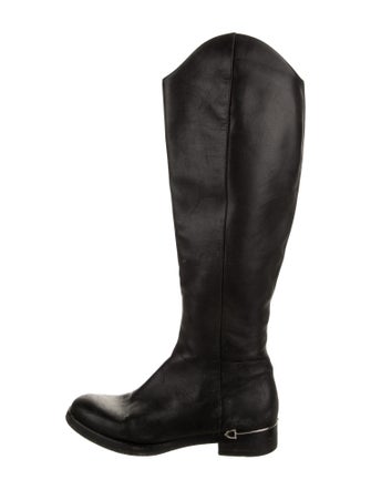 Gucci Leather Riding Boots