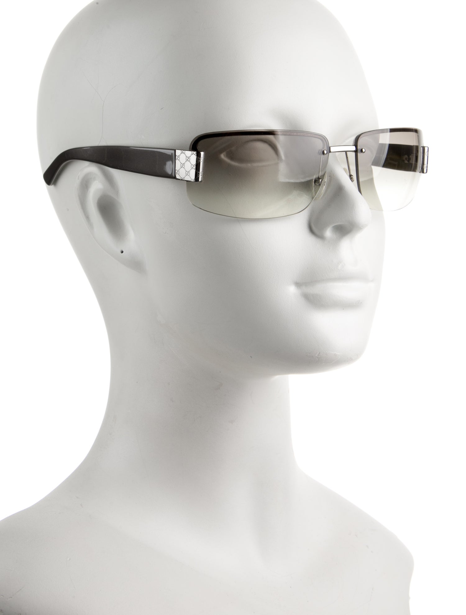 Gucci GG Logo Shield Sunglasses