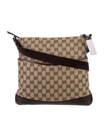 Gucci GG Canvas Messenger Bag