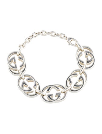 Gucci Interlocking GG Britt Link Bracelet