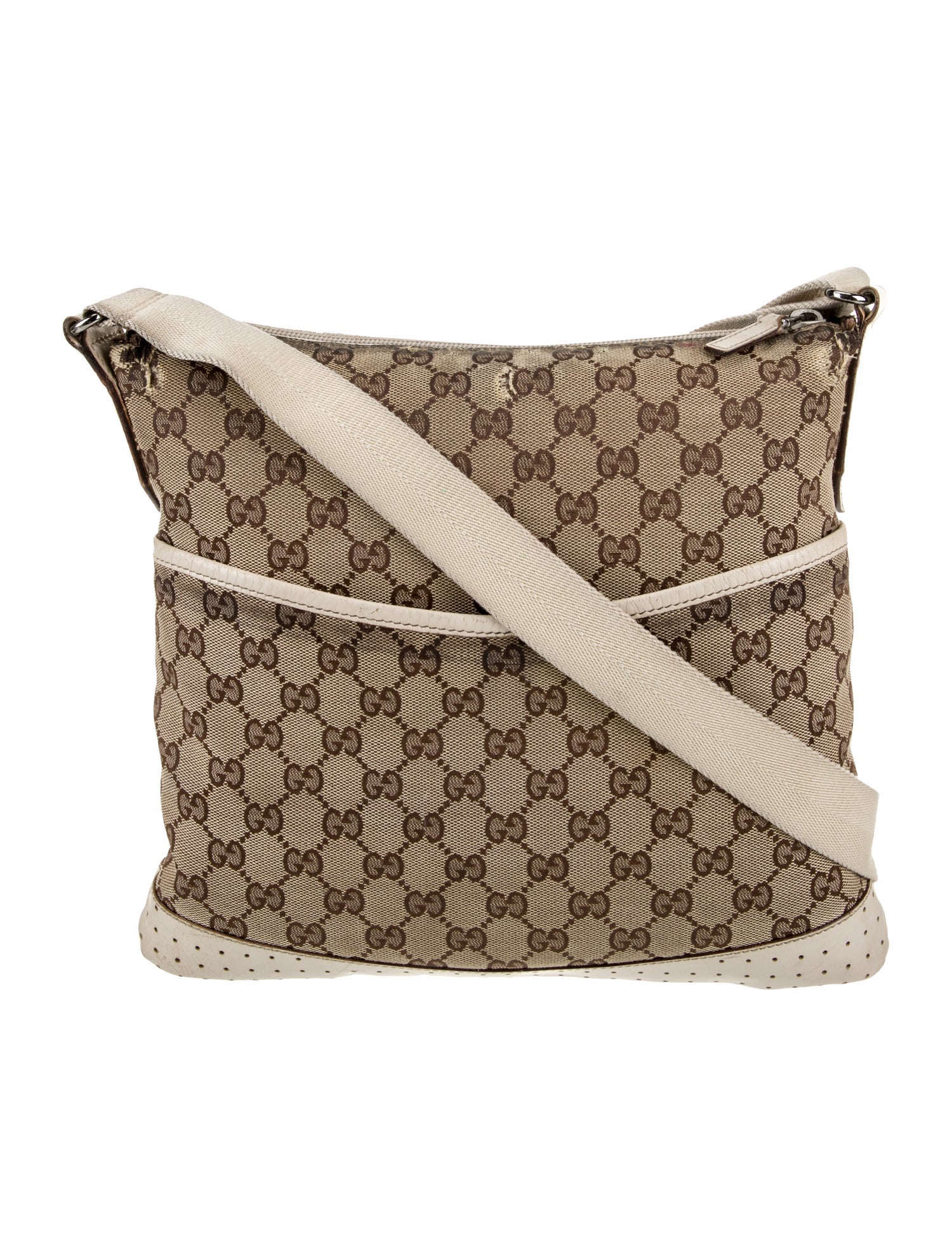 Gucci GG Canvas Messenger Bag