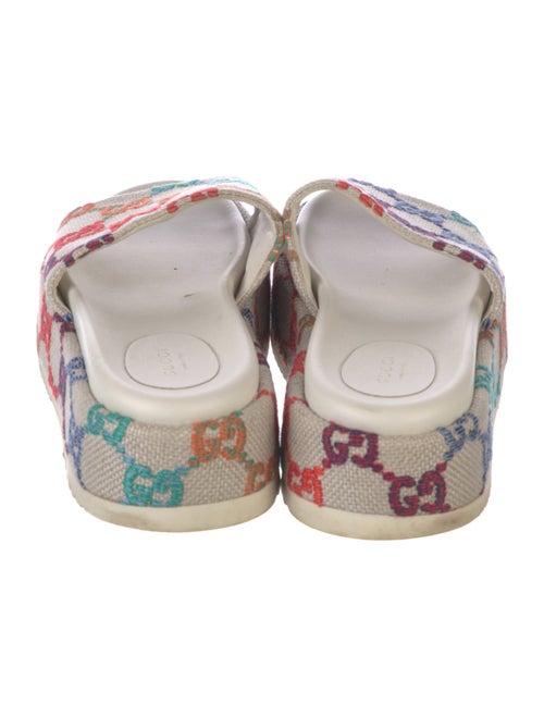 Gucci GG Logo Canvas Slides
