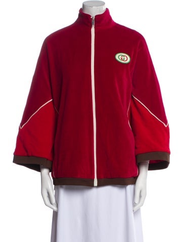 Gucci Jackets Colorblock Pattern Jacket XS