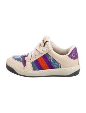 Gucci Kids' GG Canvas Screener Sneakers