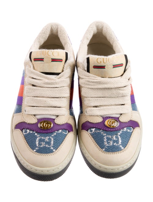 Gucci Kids' GG Canvas Screener Sneakers