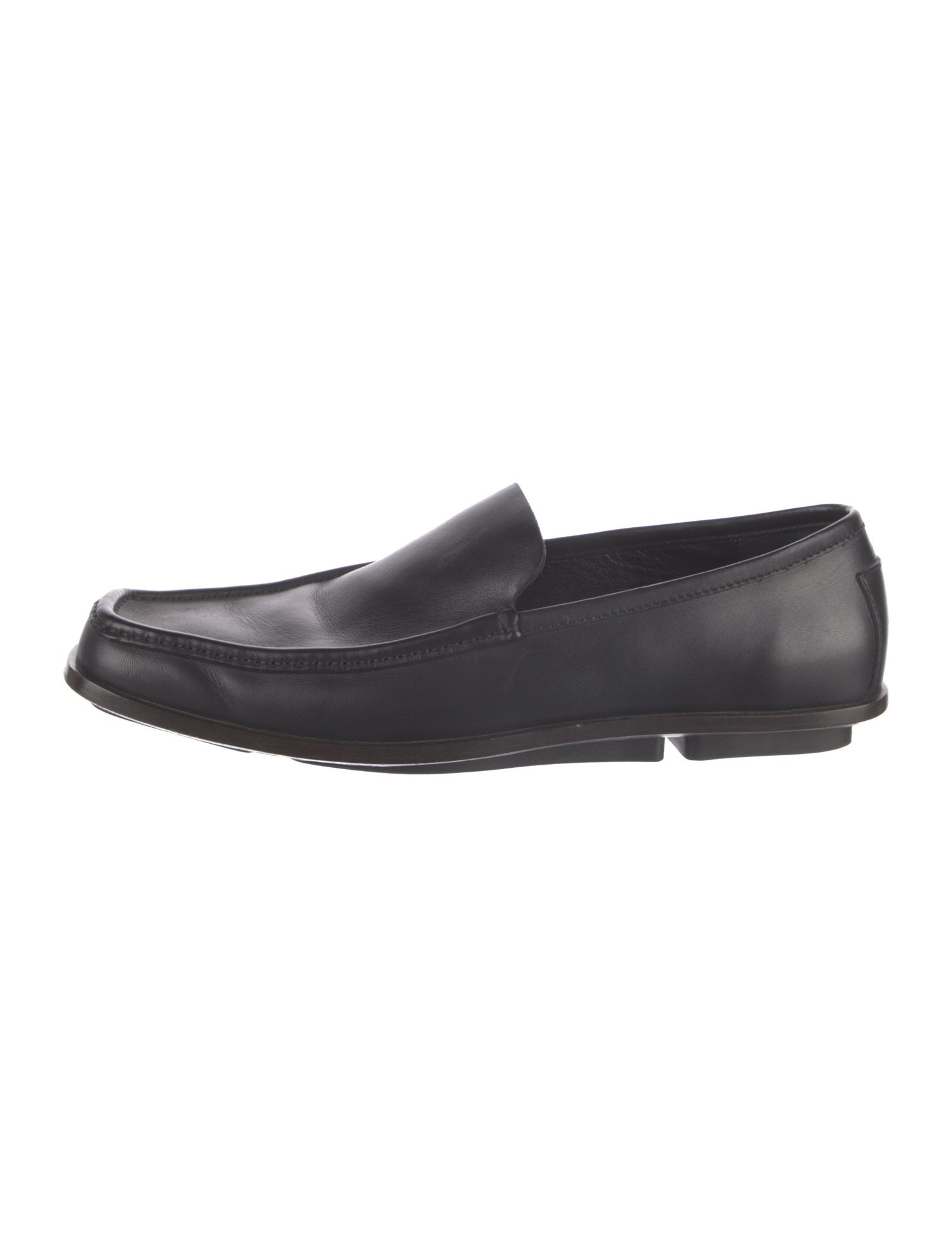 Gucci Horsebit Accent Leather Loafers