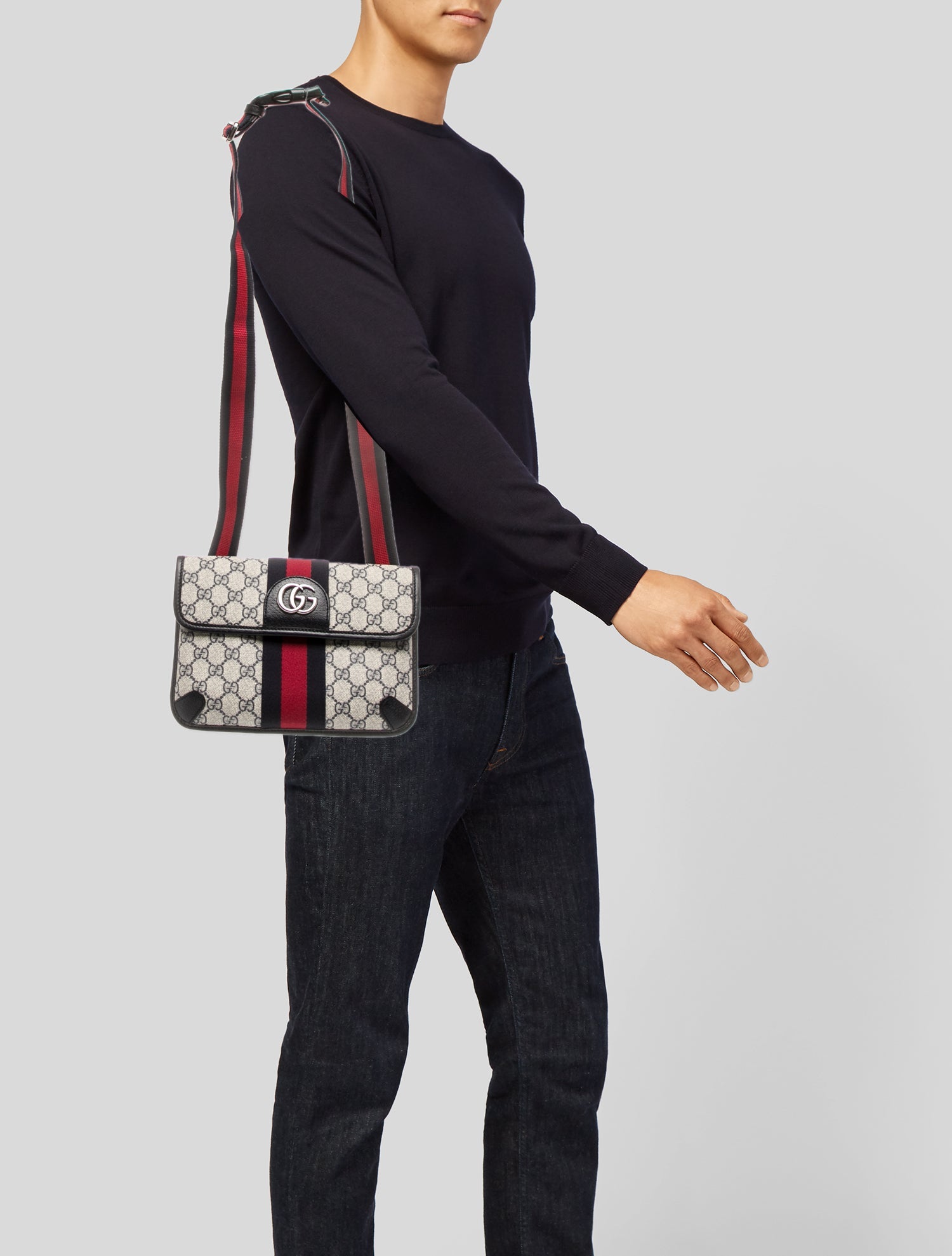 Gucci GG Supreme Crossbody Bag