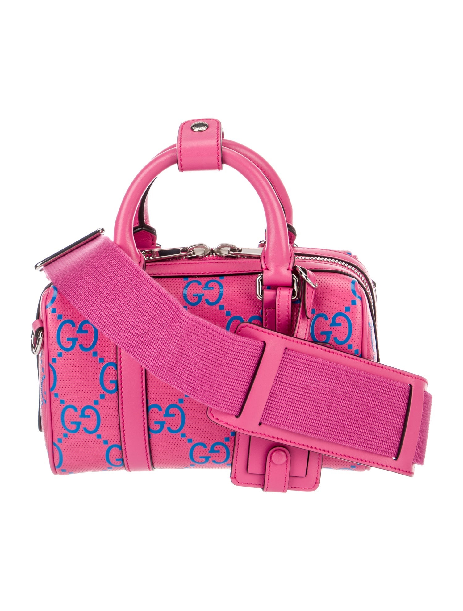 Gucci GG Embossed Top Handle Bag Mini w/ Tags