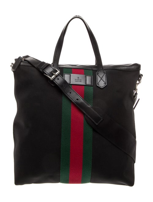 Gucci Web Shoulder Bag Vertical