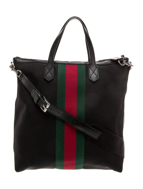 Gucci Web Shoulder Bag Vertical
