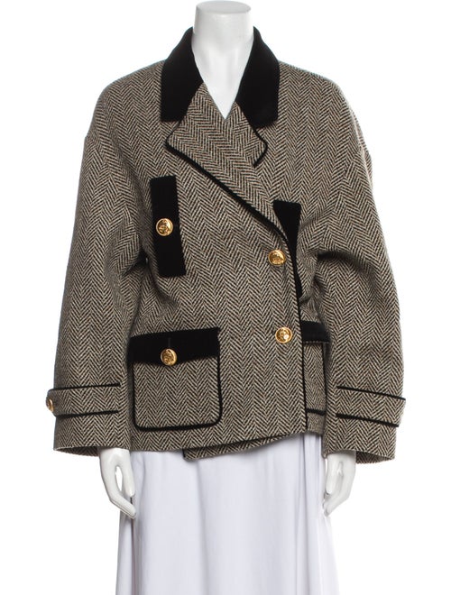 Gucci Wool Tweed Pattern Jacket