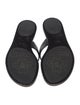 Gucci Double G Logo Leather Slides