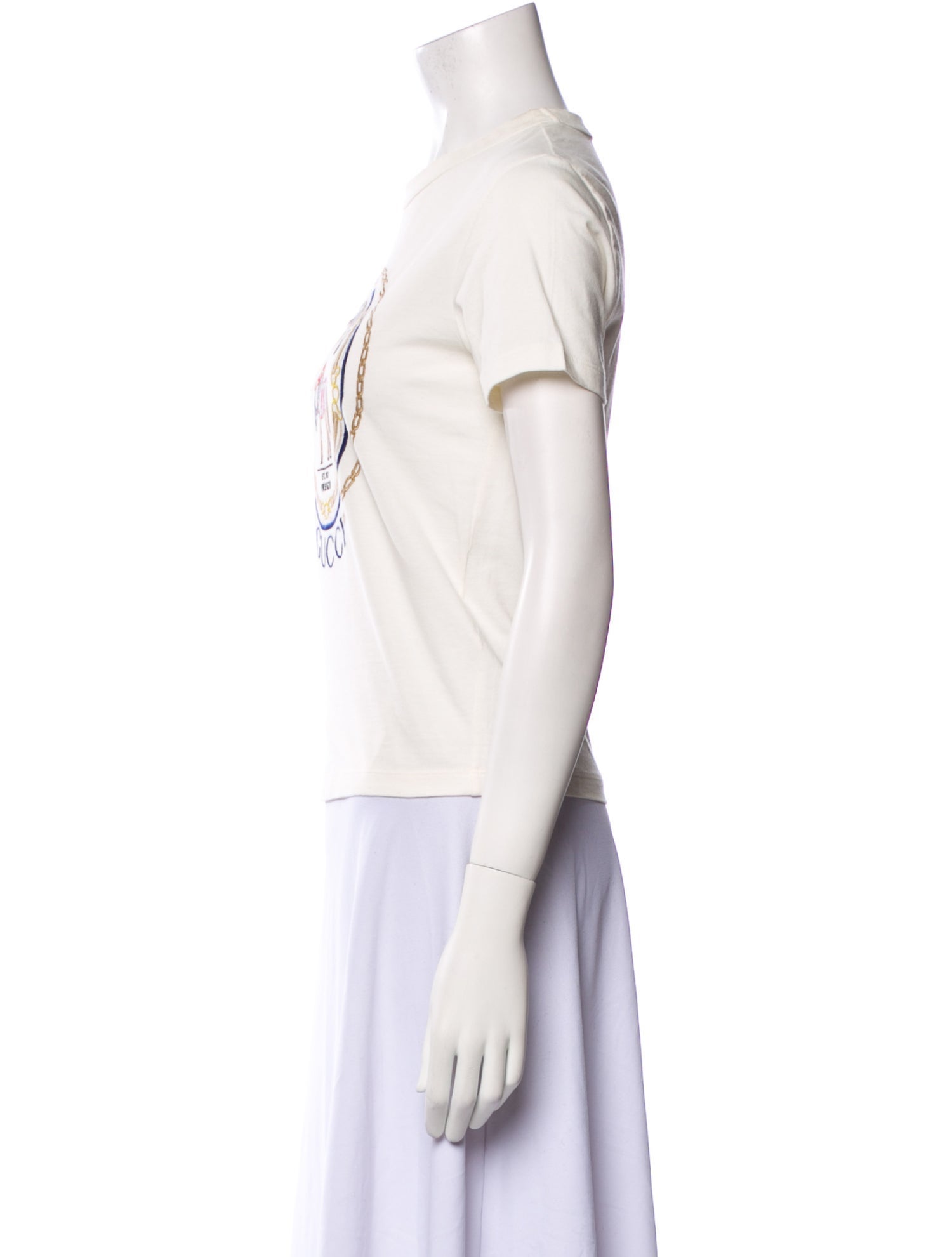 Gucci Graphic Print Crew Neck T-Shirt