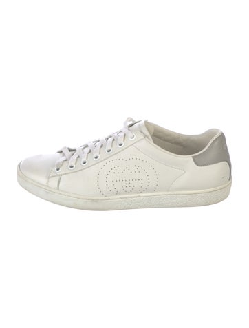 Gucci Sneakers Interlocking G Logo Leather IT 38 | 8
