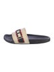 Gucci Rubber Graphic Print Slides