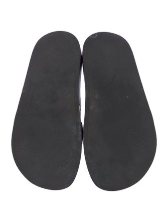 Gucci Rubber Graphic Print Slides