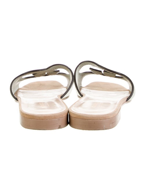 Gucci Interlocking G Logo Suede Slides