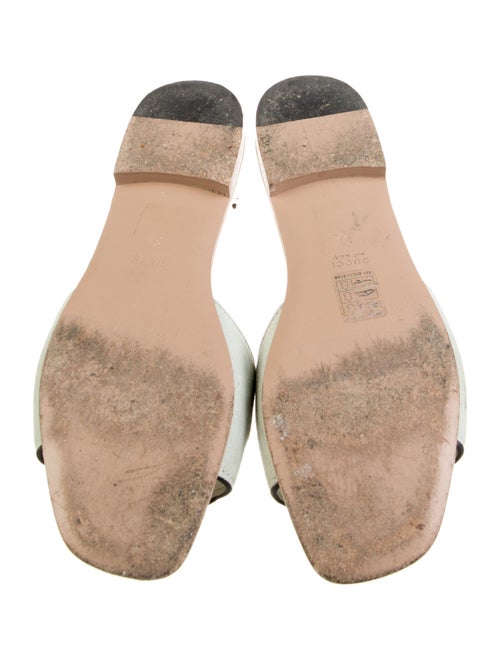 Gucci Interlocking G Logo Suede Slides