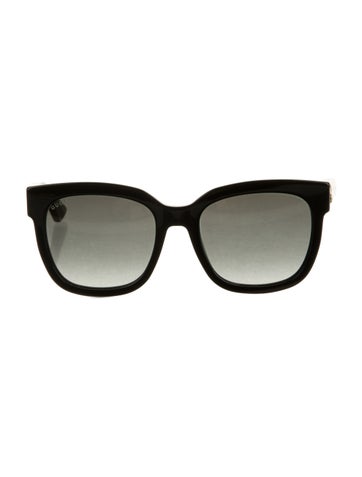 Gucci Sunglasses Square Gradient
