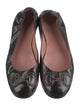 Gucci Horsebit Accent Patent Leather Ballet Flats